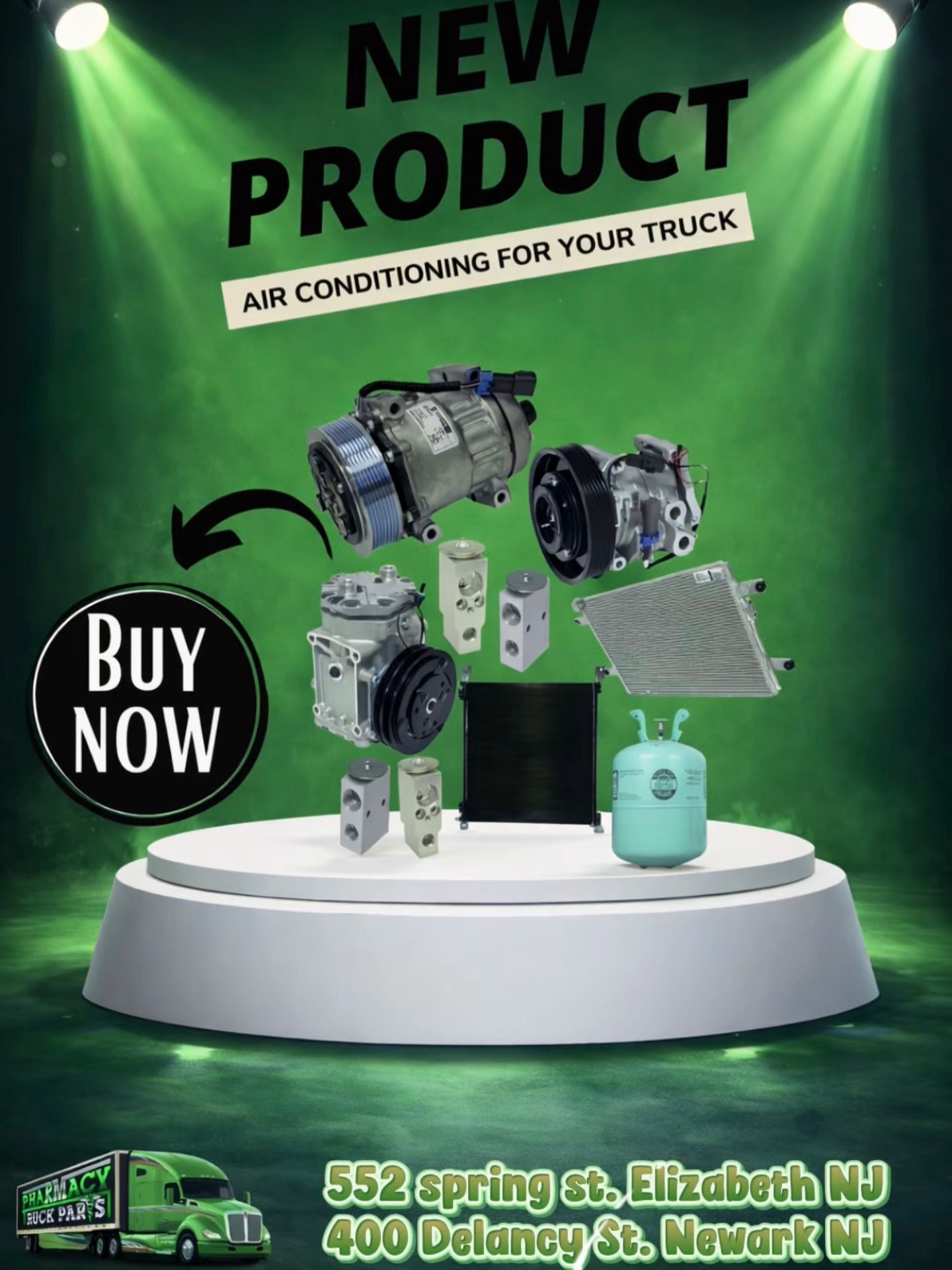 New Product - Air Conditioning for your truck